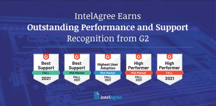 IntelAgree Earns Outstanding Performance and Support Recognition from G2